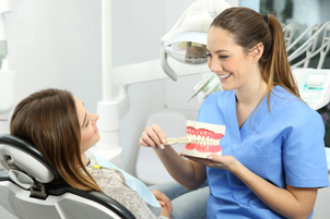 No deje de asistir a sus visitas regulares al dentista